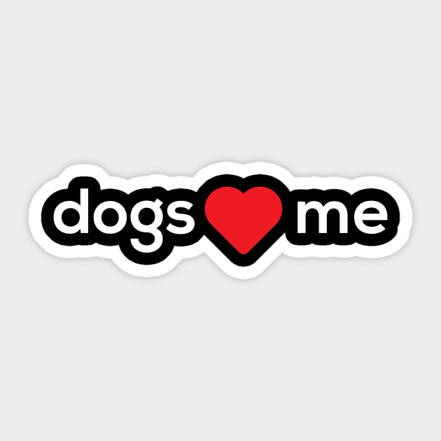 Dogs Heart Me Sticker by DogsHeartMe